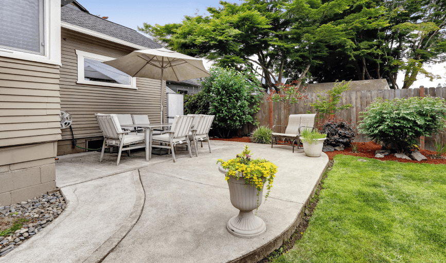 Concrete Patio Installation